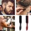 Beard Brush For Mans Nylons Hair Beard Brush Boar Bristle Beard Brush Mustache Brush Hair Brush Shaving Tool Easy To Use view 2
