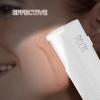 PELCAS Electric Dermaplaning Tool for Face with LED Light, Mini Facial Dermaplaning Razor Kit, Painless 3 Speeds Facial Peach Fuzz & Hair Removal at Home for Women with 6 Blades Off White view 2