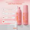 CURACORO 60ML Eyelash Extension Cleanser - Lash Shampoo for Lash Extensions, Eyelash Extension Foam Cleanser for Dry & Sensitive Skin, Gently Removes Waterproof Makeup for Professional & Home Use view 3