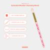 CURACORO Lash Shampoo Brushes Set, Eyelash Cleansing Brush For Cleansing Eyelash Extension, Soft and Comfortable Facial Makeup Remover Tools (Pink, Pack of 10) view 3