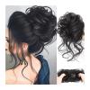 YAMENGS Bun Hair Piece Messy Bun Hair Piece Tousled Updo Hair Buns Extension Elastic Hair Band Hair Pieces Super Long Curly Wavy Chignon Hair Bun Scrunchie For Women with Clip for Women(2) view 4