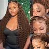 13X6 Deep Wave Hd Lace Frontal Wig Glueless Brazilian Human Hair Wigs For Women view 4