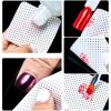 Psdndeww Pack of 200 White Polish Remover Cotton Pads Wipes Art Wipes Cotton Pads Lint Pads for Nails view 4