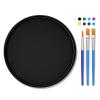 FREEORR Black Face Body Paint Makeup 30G,Professional Stage Screen Halloween,Non Toxic Face Body Paint Makeup for Halloween Costume Theater Dress-Up Zombie Vampire Skeleton Clown Makeup-02 view 1