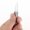 Professional Micro Forceps Tweezers for Cosmetic Surgery and Hair Removal - Precision Stainless Steel Tool for DIY Makeup and Transplants - Portable and with Serrated Tip - view 4