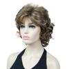 Natural Look Short Curly Auburn Mix Full Synthetic Wig For Women view 1