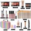 Makeup Set for Girls, Rainbow Makeup Kit, Beauty Boxes with Brushes and Cosmetics, Fashionable Makeup Case Organizer, Pink view 2