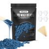 Makupala 1 lb Hard Wax Beads for Sensitive Skin, 16 oz Waxing Beads for Women Men Brazilian Waxing at Home, Professional Wax Beans Hair Removal for Body, Bikini, Legs, Facial, Easy Use, Blue view 1