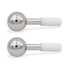 ZAQ Stainless Steel Ice Globes for Face and Eye (Silver), Durable Cryo Globes Use to Reduce Puffiness, Tighten Pores and Sinus Relief, Face Globes for Facial Massages and Daily Beauty Routines view 1