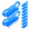 Baluue 10pcs Multi-use Nail Scrub Brushes Handle Soft and Stiff Bristles for Nail Cleaning Home and Salon Use view 2