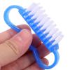 Baluue 10pcs Multi-use Nail Scrub Brushes Handle Soft and Stiff Bristles for Nail Cleaning Home and Salon Use view 4