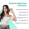 Anveya Rosemary Mint Hair Oil | Hair Oils for Hair Growth & Dandruff Control | Rosemary Oil for Hair Growth & Hair Care | Smoothens Dry Scalp, Reduces Hair Fall & Split Ends | for Men & Women | 50ml view 3