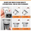 3 Pack T-Blade Detachable 40mm Replacement blades Compatible with Wahl Trimmers 9864/9864SS/9686/9818A/9854L/9876L/9854 etcMade of Stainless Steel Blades view 2