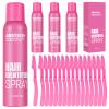 Hair Identifier Spray for Face Shaving Dermaplaning Tool 4 Pack Skin Body Dermaplaning Spray for Women with 16 Face Razor for Face Shaver Hair Removal Kit Excess Hair Dermaplane Razor for Women Face view 1