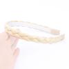 Oplira Braided Headband With Teeth Braids Hairband With Tooth Synthetic Hair Band Plaited Hairband For Women (Light Blonde-0.6 inches) view 2