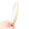 Oplira Braided Headband With Teeth Braids Hairband With Tooth Synthetic Hair Band Plaited Hairband For Women (Light Blonde-0.6 inches) view 3