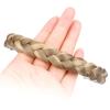 Oplira Braided Headband With Teeth Braids Hairband With Tooth Synthetic Hair Band Plaited Hairband For Women (Buttered Toast-0.6 inches) view 3