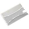 Stainless Steel Beard,Comb Stainless Steel Men Beard Comb Credit Card Size Easy To Carry Beard Straightener for Grooming & Combing Hair, Beards and Mustache view 1