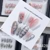 Handmade Pearl Long Nail Stickers for Gentle Tempered and Three-dimensional Hand-painted Nails(L) view 3