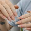 Handmade Wearing Nail French Fingertip Detachable Nail Clips for Midlength Nail Enhancement(S) view 4