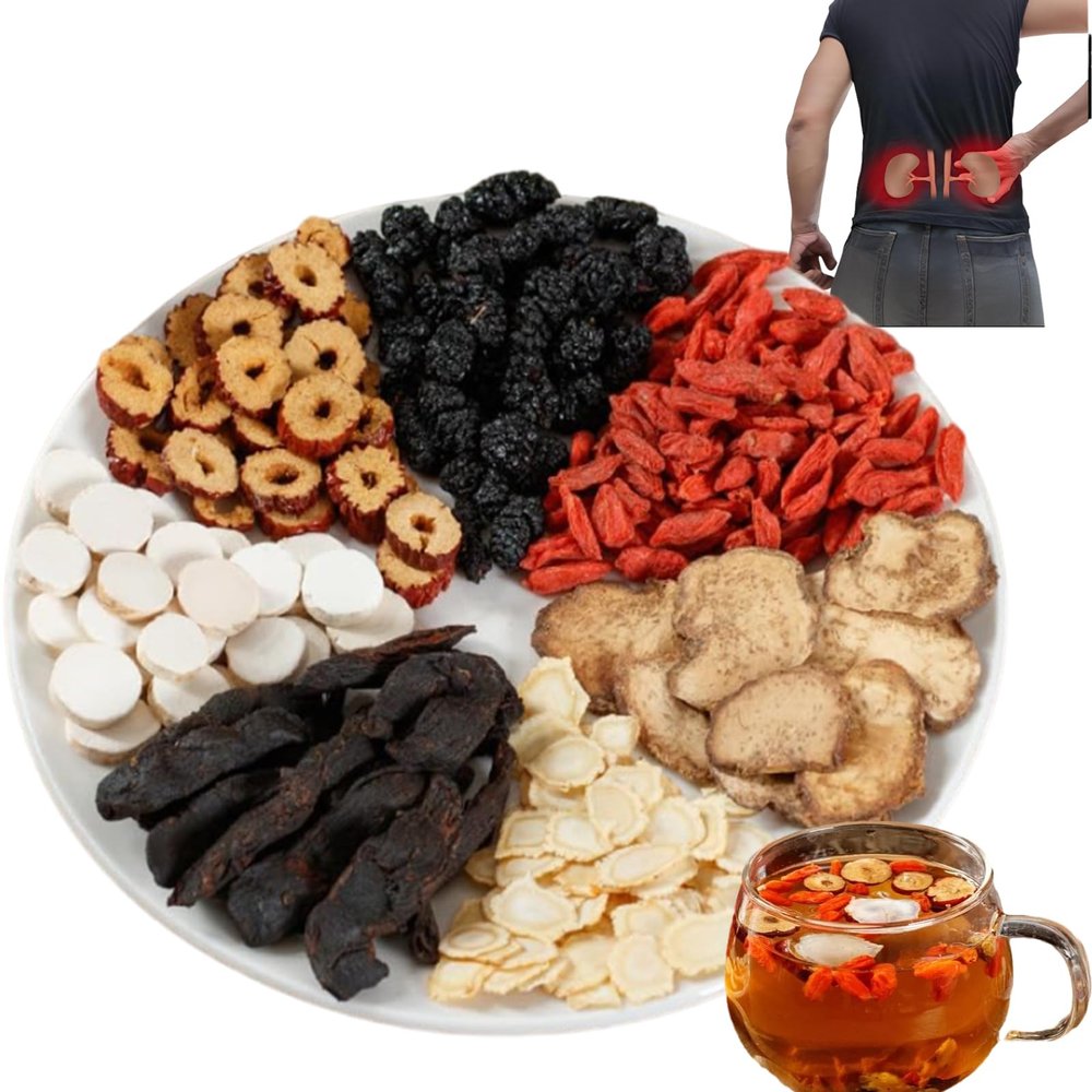 Kidney Tea Formula Ginseng Six Treasure Tea,260g Te De RiOnes Sadulable,Kidney Tea Formula Ginseng Five Treasure Tea,The De RiN Saludable (1pc)