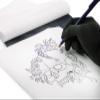 Atsui Tattoo Stencil Paper - Available in 20pcs Sheets, 100pcs Sheets, & 100 Feet Roll - Use by Hand or Stencil Machine - New and Improved Formula (20 Pack) view 2