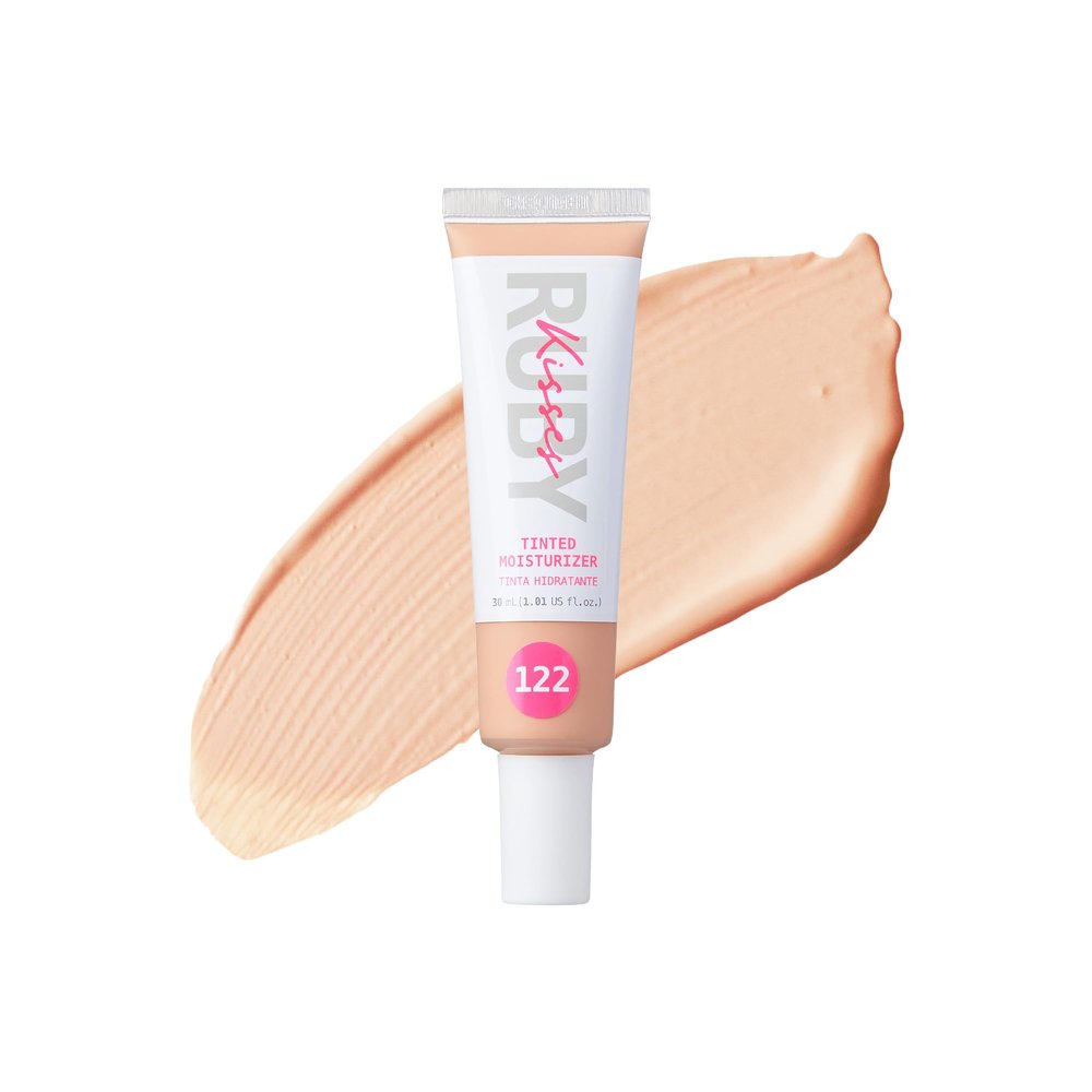 Ruby Kisses Tinted Moisturizer, Hydration, Calm & Revitalize Skin, Skin Perfecting, Blur Pores & Fine Lines, Natural Finish & All-Day Comfort Wear (Creamy Beige)