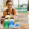 Hot Tub & Spa Bath Salt Aromatherapy Crystals Gift Set - Spazazz Escape Collection Bundle 4-Pack (22oz Each) - Lavender Palmarosa, Verbena Lime Coconut, Green Tea Peony, White Musk Vanilla Jasmine view 4