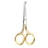 1Pcs Stainless Steel Nose Hair Scissors Beard Eyebrow Facial Hairs False Eyelashes Trimmer Scissors with Sharp Edge Blades - (Color: Color-3) view 1