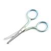 1Pcs Stainless Steel Nose Hair Scissors Beard Eyebrow Facial Hairs False Eyelashes Trimmer Scissors with Sharp Edge Blades - (Color: Color-3) view 3