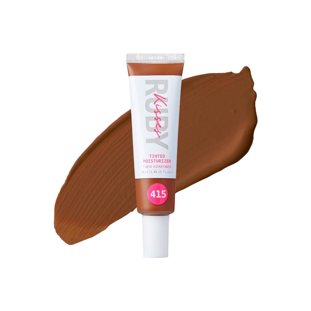 Ruby Kisses Tinted Moisturizer, Hydration, Calm & Revitalize Skin, Skin Perfecting, Blur Pores & Fine Lines, Natural Finish & All-Day Comfort Wear (Mocha)