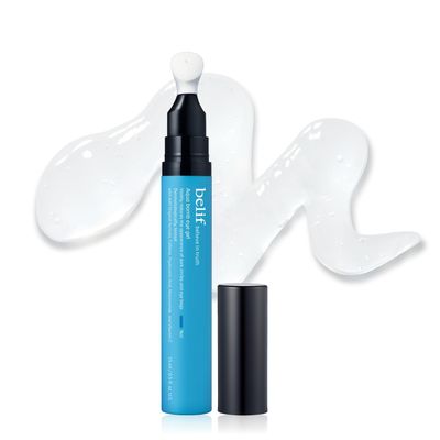 belif Aqua Bomb Cooling Eye Gel with Ceramic Tip for Depuffing, 0.5 fl oz