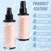 UCANBE Ultra Matte Makeup Setting Spray for Oily Skin, Long Lasting Finishing Spray for Face Make Up, Weightless Mattifying Setting Mist, 3.38 Fl.oz view 2