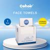 Cehoir Face Towels,Super Soft and Thickness XL:10x12 inches,Lint-Free Biodegradable Towels,Disposable Face Towel,Makeup Remover Dry Wipes,Clean Face Cloths for Sensitive Skin.(1 pack (50 counts)) view 2