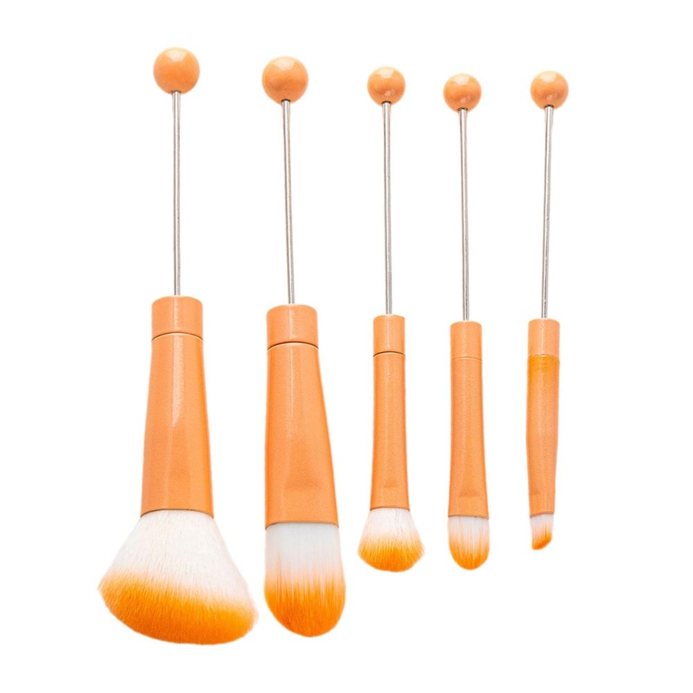 FashionCha 5 Pieces Makeup Brushes Set Multipurpose Birthday Gifts Comfortable Beadable