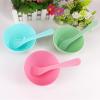 4 Sets Plastic Facial Mask Mixing Bowl with Plastic Spatula Facemask Bowl Mud Mask Mixing Bowl DIY Skin Care Mixing Tool Kit for Lady Women Home Beauty Salon Use, Color Random view 4