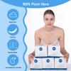 Cehoir Face Towels,Super Soft and Thickness XL:10x12 inches,Lint-Free Biodegradable Towels,Disposable Face Towel,Makeup Remover Dry Wipes,Clean Face Cloths for Sensitive Skin.(6 packs (300 counts)) view 3
