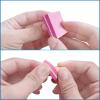 80/80 Grit Nail Buffers (50 Pack), Mini Nail Buffer Block Nail Files for Acrylic Nails and Natural Nails, Coarse Nail Buffer Blocks Bulk Buffing for Nail Buff Professional Manicure File Set Pink view 3
