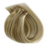 SOSEXY Clip in Hair Extensions Real Human Hair, Beige Blonde to Bleach, 22 Inch Straight, 5pcs 70g Clip ins with 12 Clips Each, Salon Quality, No Shedding/Tangles view 4