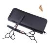 Left Handed Hair Cutting Scissors Comb 7 inch Set Professional Hairdressing Scissors Stainless Steel Barber Salon Cutting Scissor and Thinning Scissors view 2