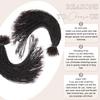 Originea 8-18 Inch 0.1 and 0.2 0.4 Thickness Curly Tips Interlocked sister Locs 100% Real Human Hair Micro loc Extensions Permanent Dreadlock Extensions (1B# 0.1cm, 12 Inch 70 Strands) view 2