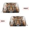 DRTGEDS Leopard Print Toiletry Bag For Men, Portable Travel Toiletry Organizer Bag,Shaving Bag,Little Pouch view 3