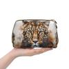 DRTGEDS Leopard Print Toiletry Bag For Men, Portable Travel Toiletry Organizer Bag,Shaving Bag,Little Pouch view 4