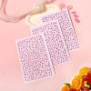 Rhinestone Stickers for Crafts Clear Crystal Tweezers Decals Face Gems Pearls for Makeup Stick on Body 3/4/5/6MM Hair Nails Craft DIY Gems for Nails Makeup Decor Pink 975PCS view 4