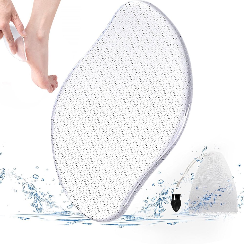 Glass Foot File,Glass Foot File Callus Remover For Feet (1PCS,Mango)