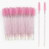 100Pcs Disposable Mascara Wands Spoolie Crystal Brush Double-Ended Dual Mascara Brush Spoolie Lip Brush Makeup Grooming Tool (Light Pink,100) view 1