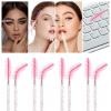 100Pcs Disposable Mascara Wands Spoolie Crystal Brush Double-Ended Dual Mascara Brush Spoolie Lip Brush Makeup Grooming Tool (Light Pink,100) view 3
