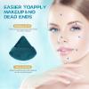 8 Pieces Triangle Powder Puff Face Soft Triangle Makeup Puff Velour Cosmetic Foundation Blender Sponge Beauty Makeup Tools (Pack of 3) view 3
