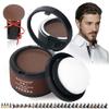 DENGWANG Waver loo Magic Root Cover Up, Waberlo Magic Root Cover Up, 30 Colors Hairline Contouring Shadow Powder with Mirror and Cushion, Can be Used on Hairline, Beard, Eyebrows (#14 Chocolate) view 1