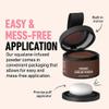 DENGWANG Waver loo Magic Root Cover Up, Waberlo Magic Root Cover Up, 30 Colors Hairline Contouring Shadow Powder with Mirror and Cushion, Can be Used on Hairline, Beard, Eyebrows (#14 Chocolate) view 4